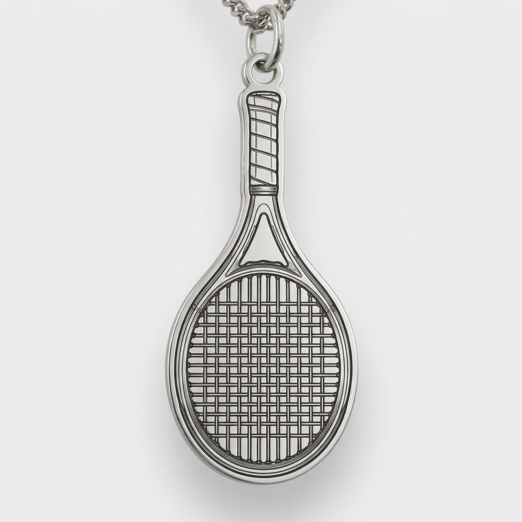 TENNIS RACKET PENDENT