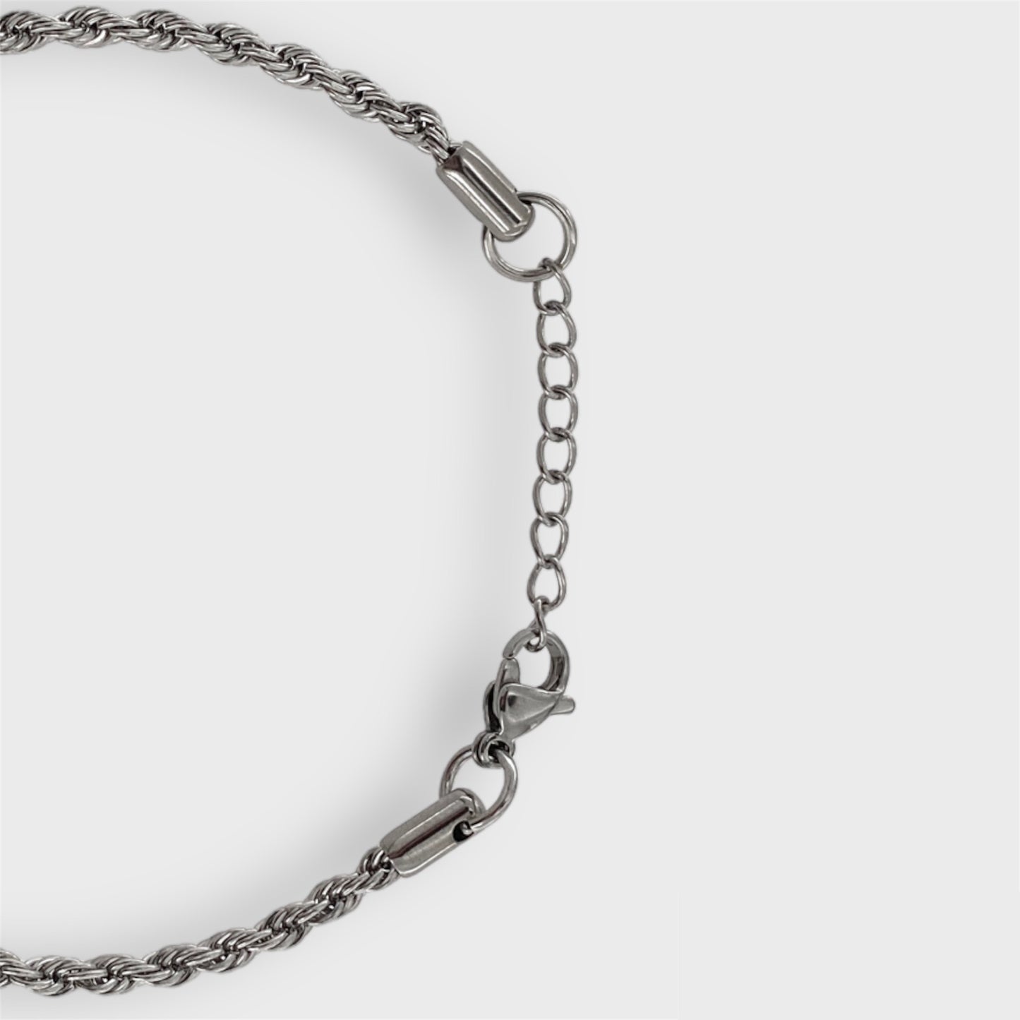 ROPE BRACELET (SILVER)