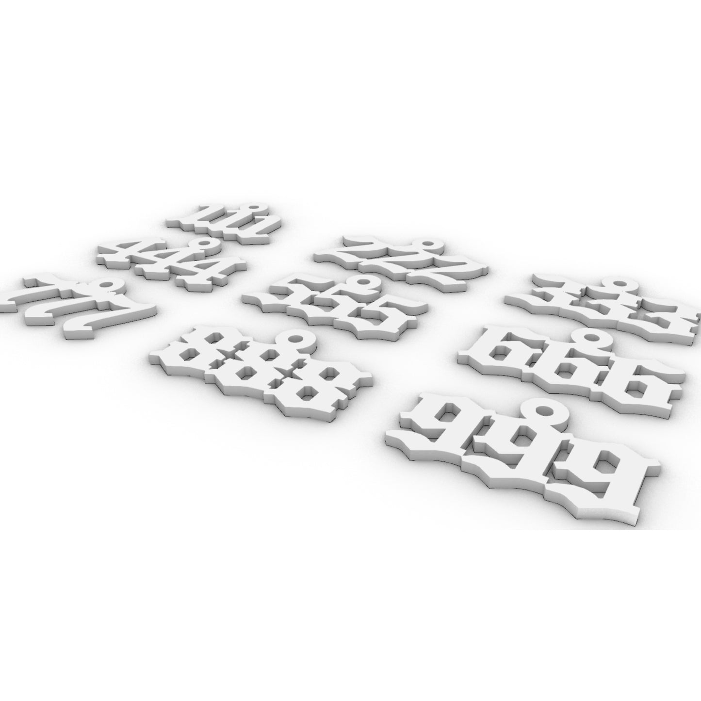 NUMERI ANGELICI PENDENT