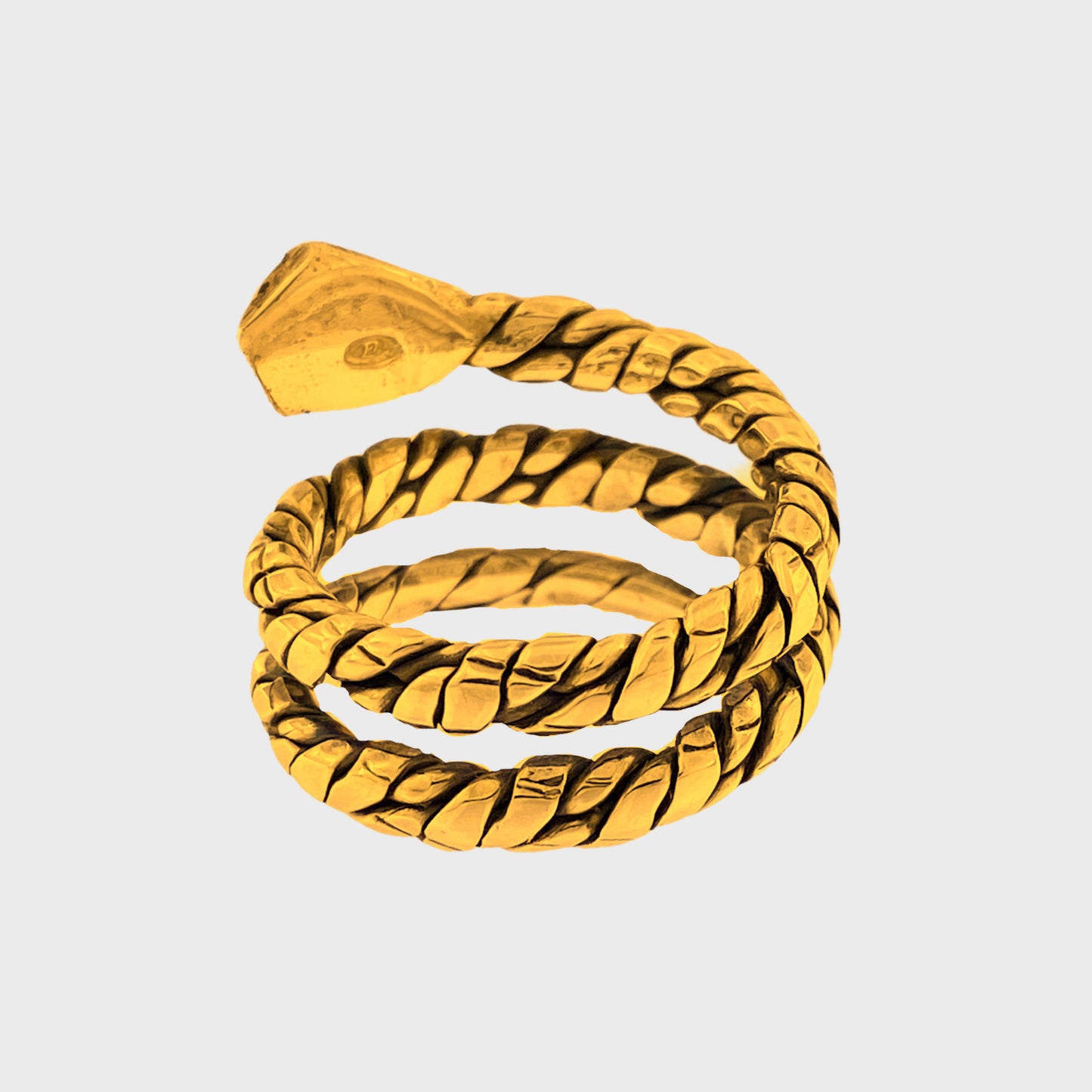 SNAKE RING - GOLD