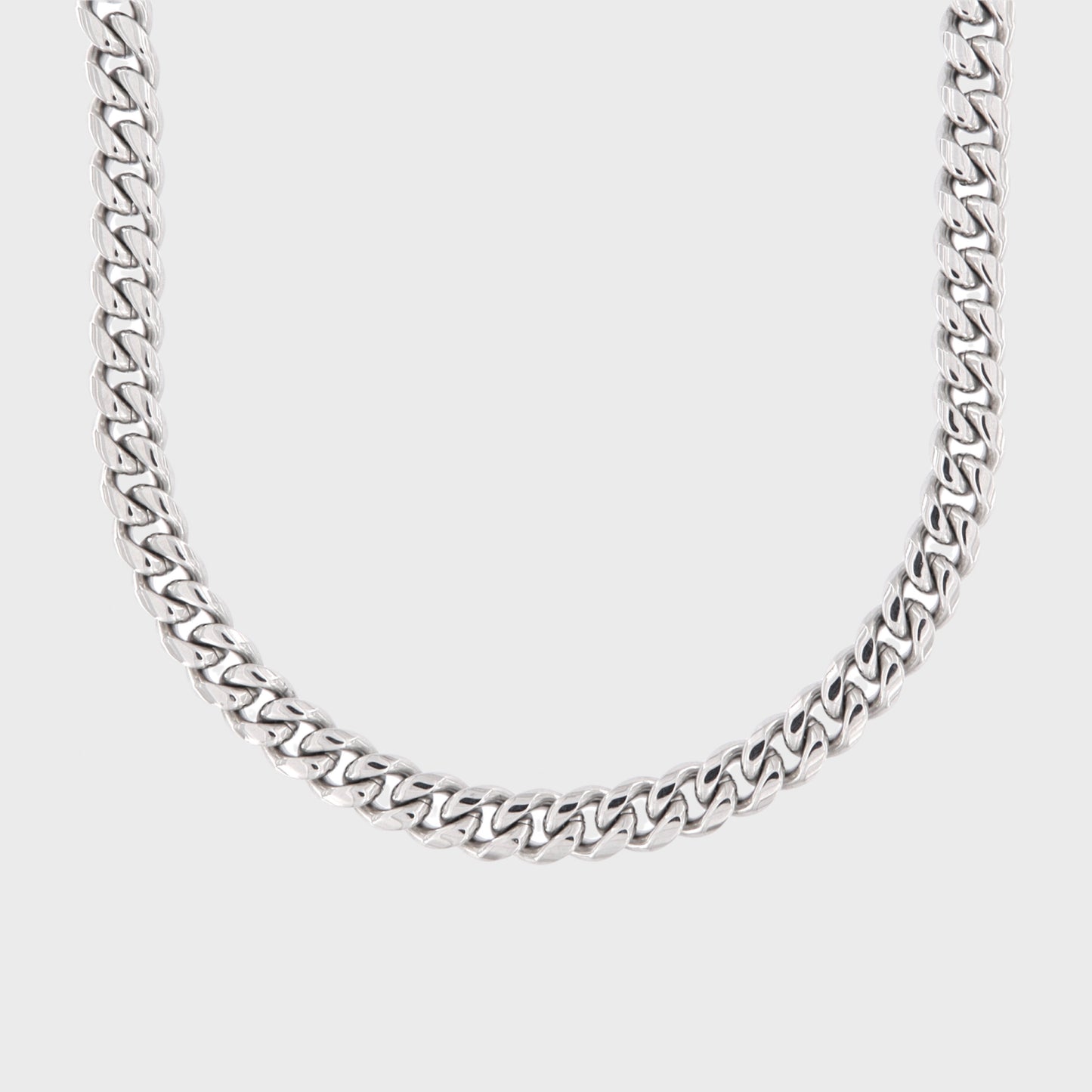 CUBAN CHAIN - SILVER 10mm