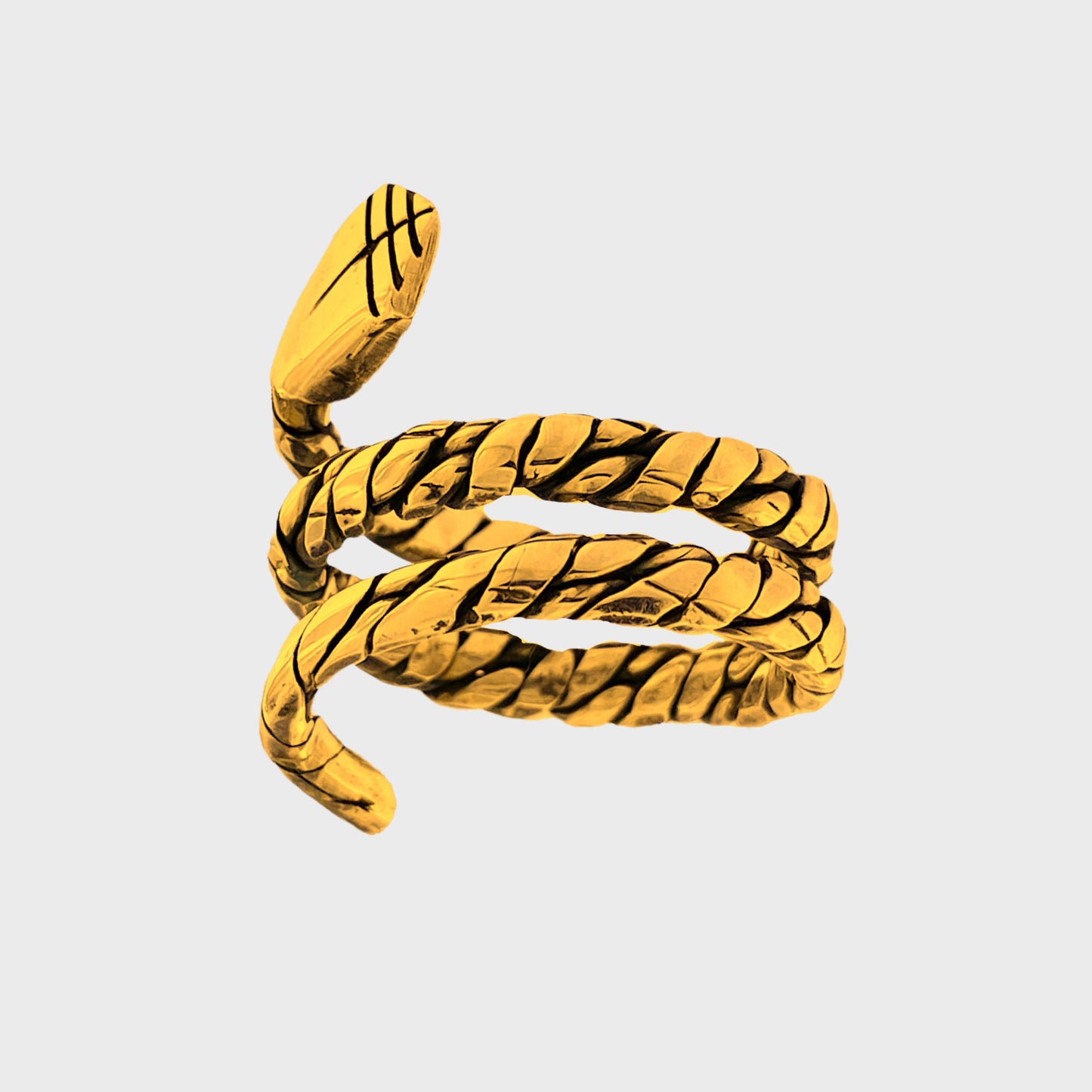 SNAKE RING - GOLD