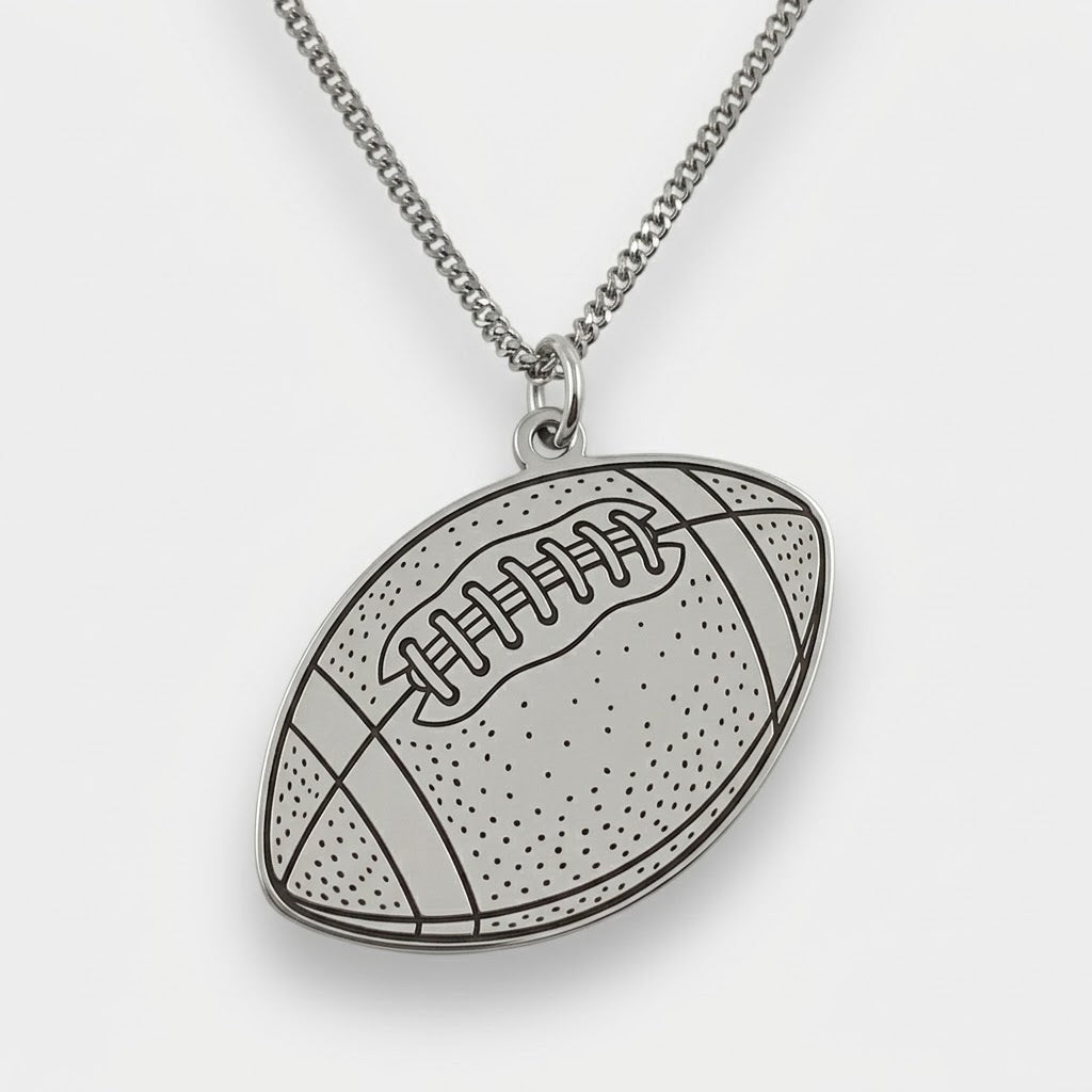 RUGBY BALL PENDENT