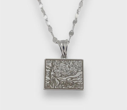 Collana personalizzata + notte stellata