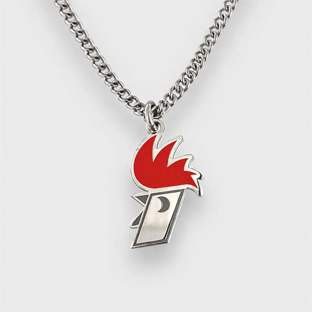 Collana Bari smalto rosso