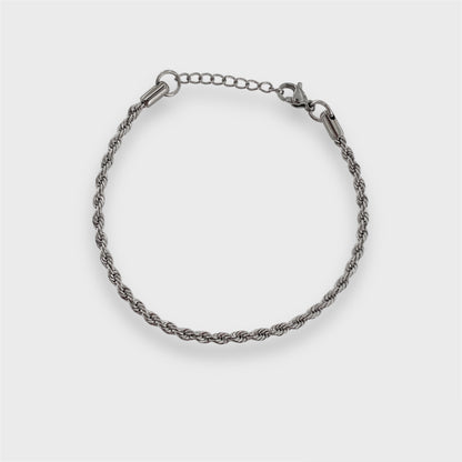 ROPE BRACELET (SILVER)