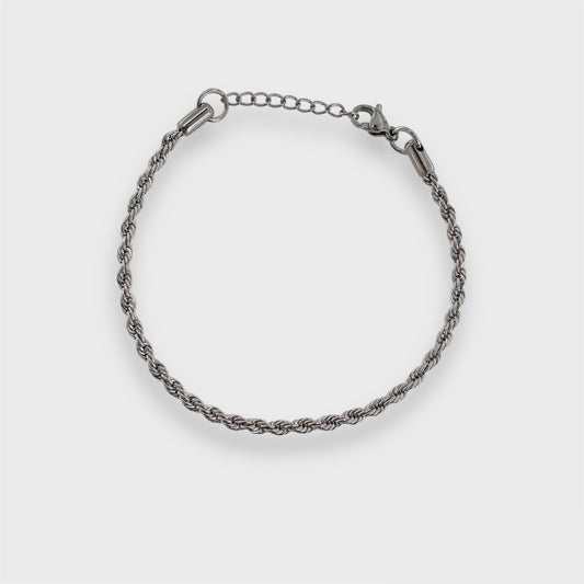 ROPE BRACELET (SILVER)