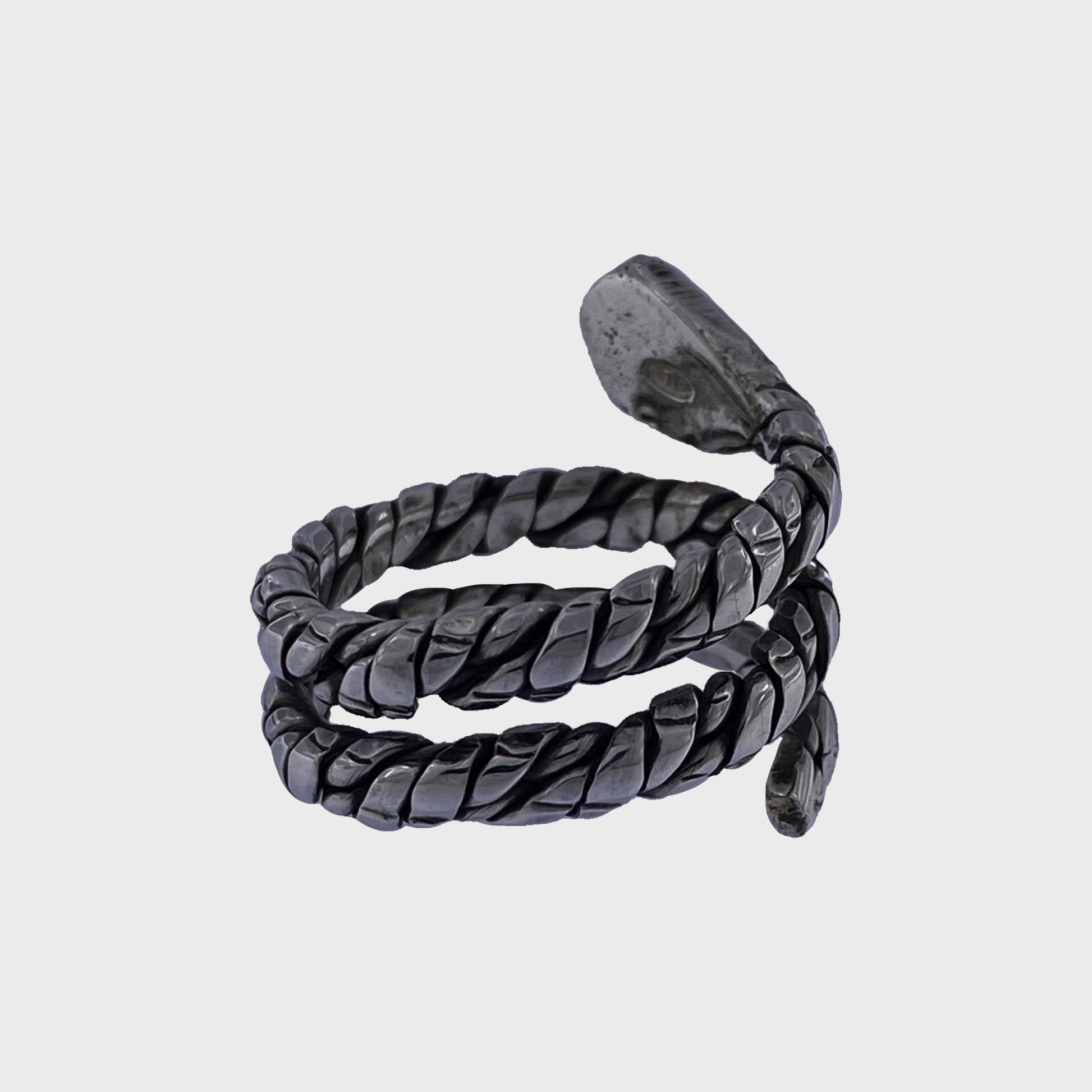 BLACK SNAKE RING - snakeway.it