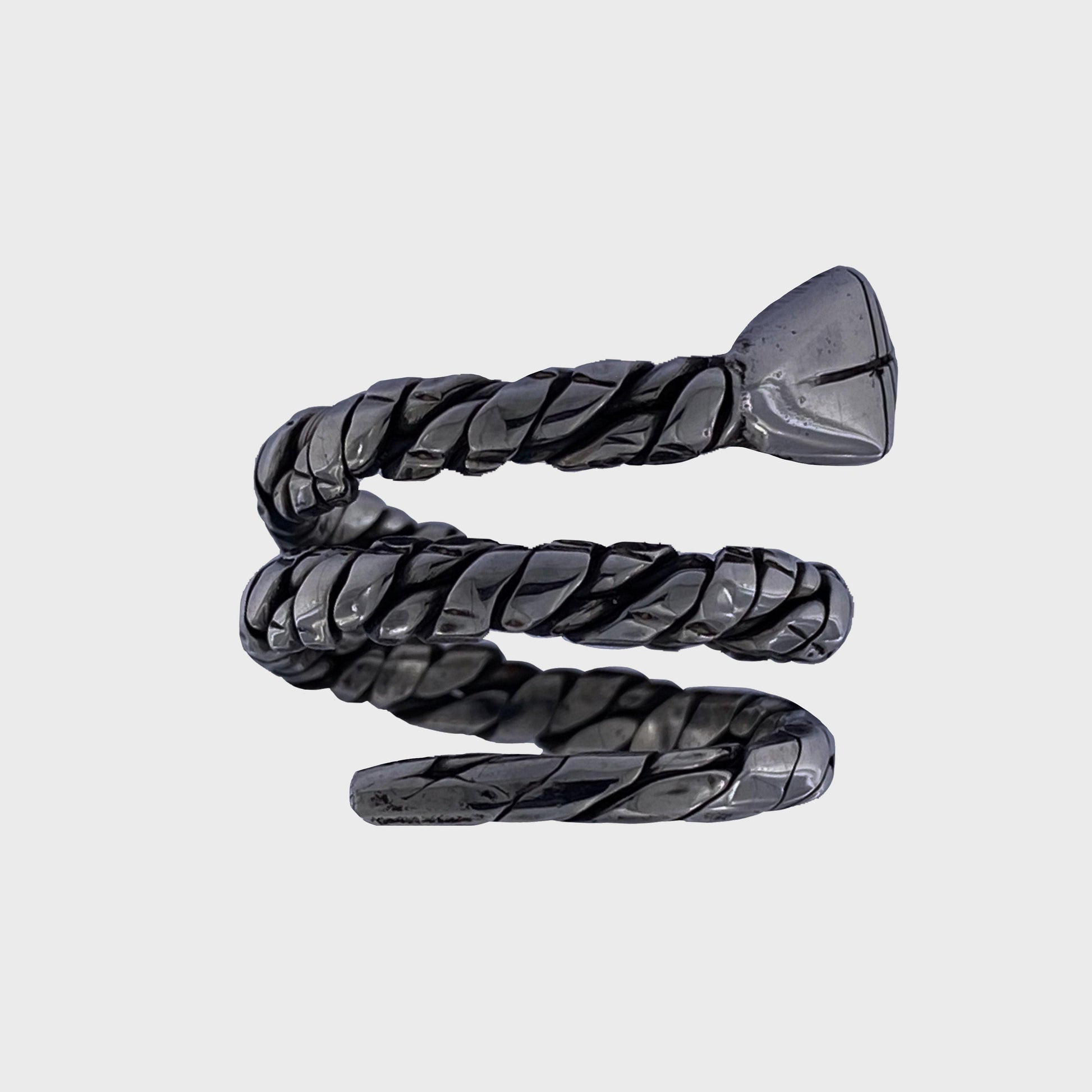BLACK SNAKE RING - snakeway.it