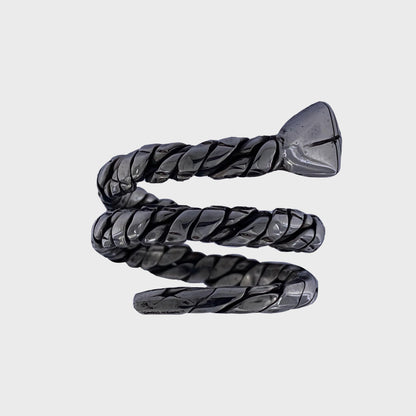BLACK SNAKE RING - snakeway.it