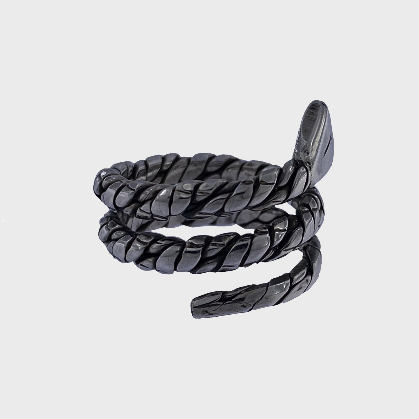 BLACK SNAKE RING - snakeway.it