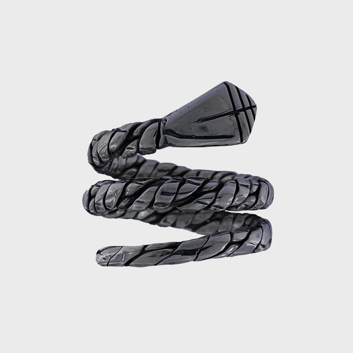 BLACK SNAKE RING - snakeway.it