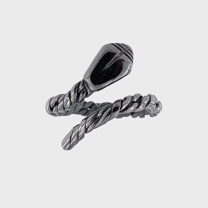 BLACK INFINITY RING - snakeway.it