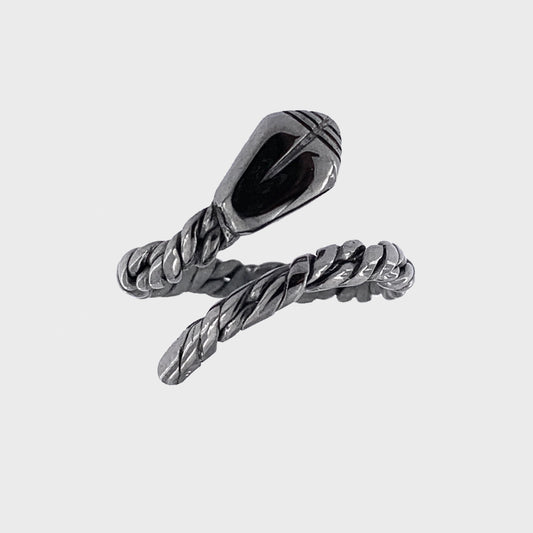BLACK INFINITY RING - snakeway.it