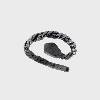 BLACK INFINITY RING - snakeway.it