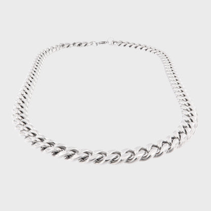 CUBAN CHAIN - SILVER 10mm