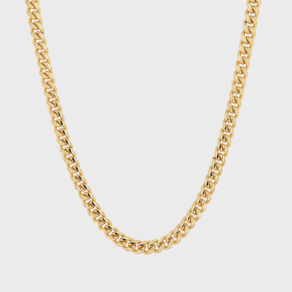 CUBAN CHAIN - GOLD 6mm