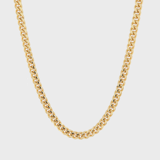 CUBAN CHAIN - GOLD 6mm