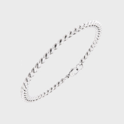 CUBAN BRACELET - SILVER 6mm