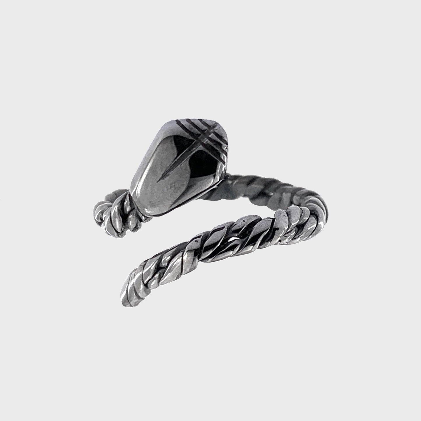 BLACK INFINITY RING - snakeway.it