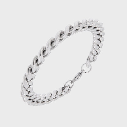 CUBAN BRACELET - SILVER 10mm